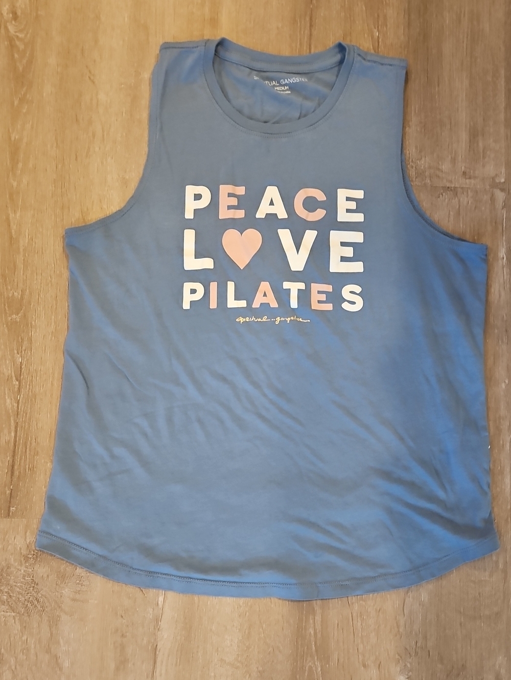 Spiritual Gangster Pilates Tank Top Size Medium